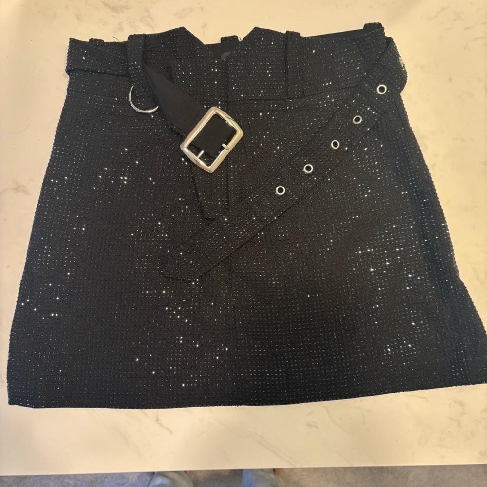 Shop trendy and Tipsy Rhinestone Skirt
